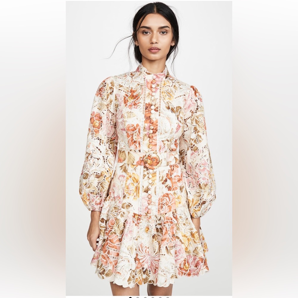 NWT Zimmermann Bonita dress in 0P